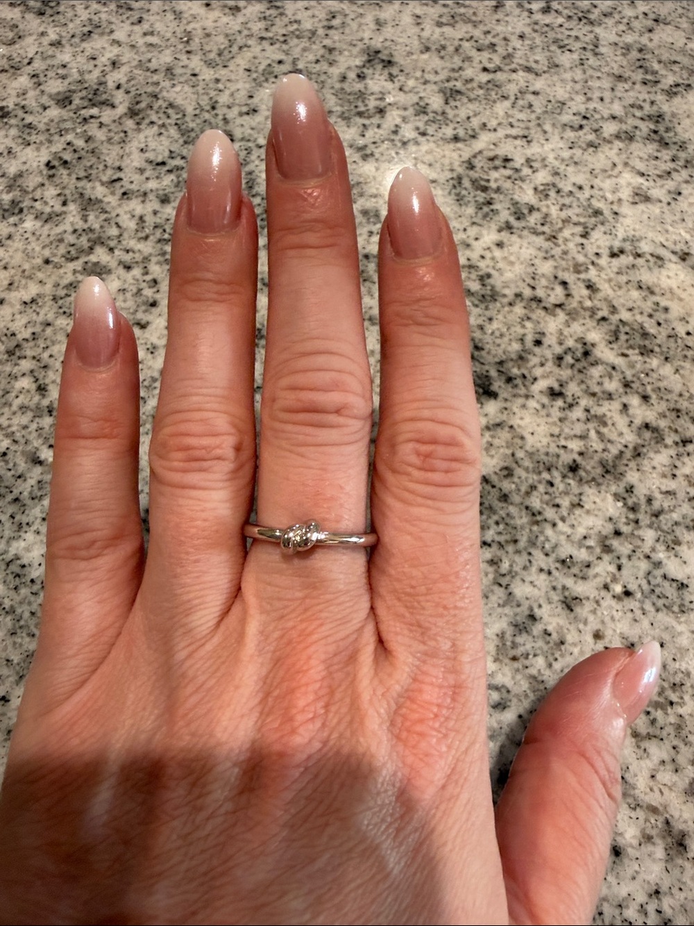 kate spade Silver Knot Accent Ring